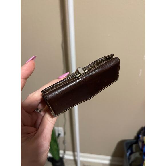 Vintage Gucci Monogram logo G Leather 80s Wallet - Picture 3 of 7